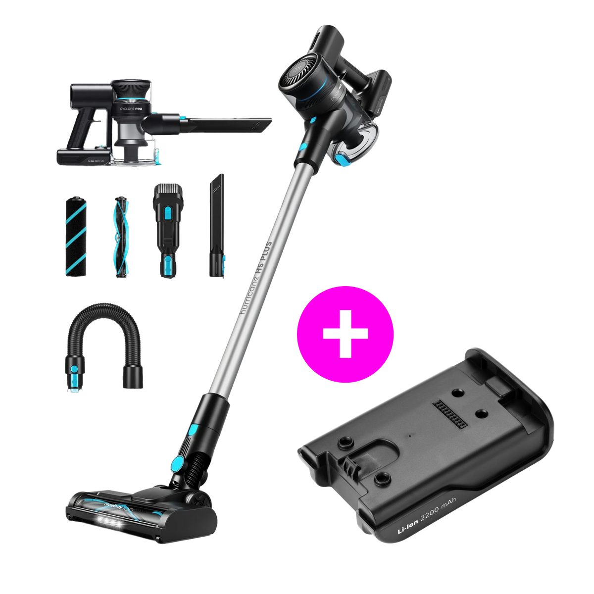 Akciós szett Hurricane H5 Plus + akkumulátor