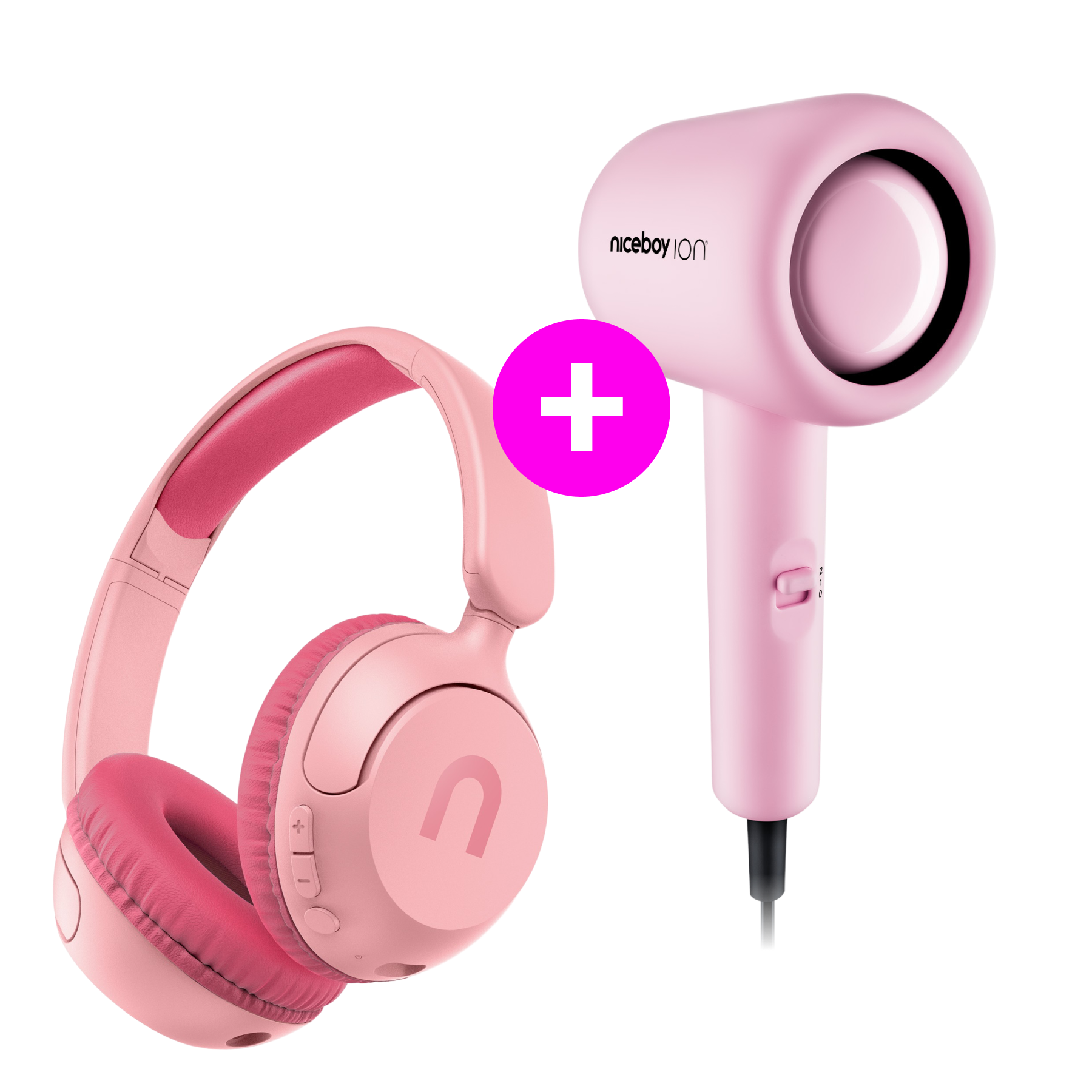 Akciós csomag Kiddie 2 Pink + AirSonic Pop Rose