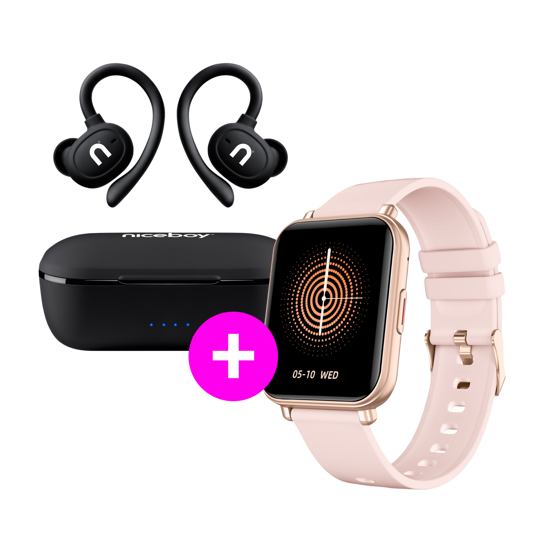 Akciós szett Airsport 3 PRO + Watch 4 Rose Gold