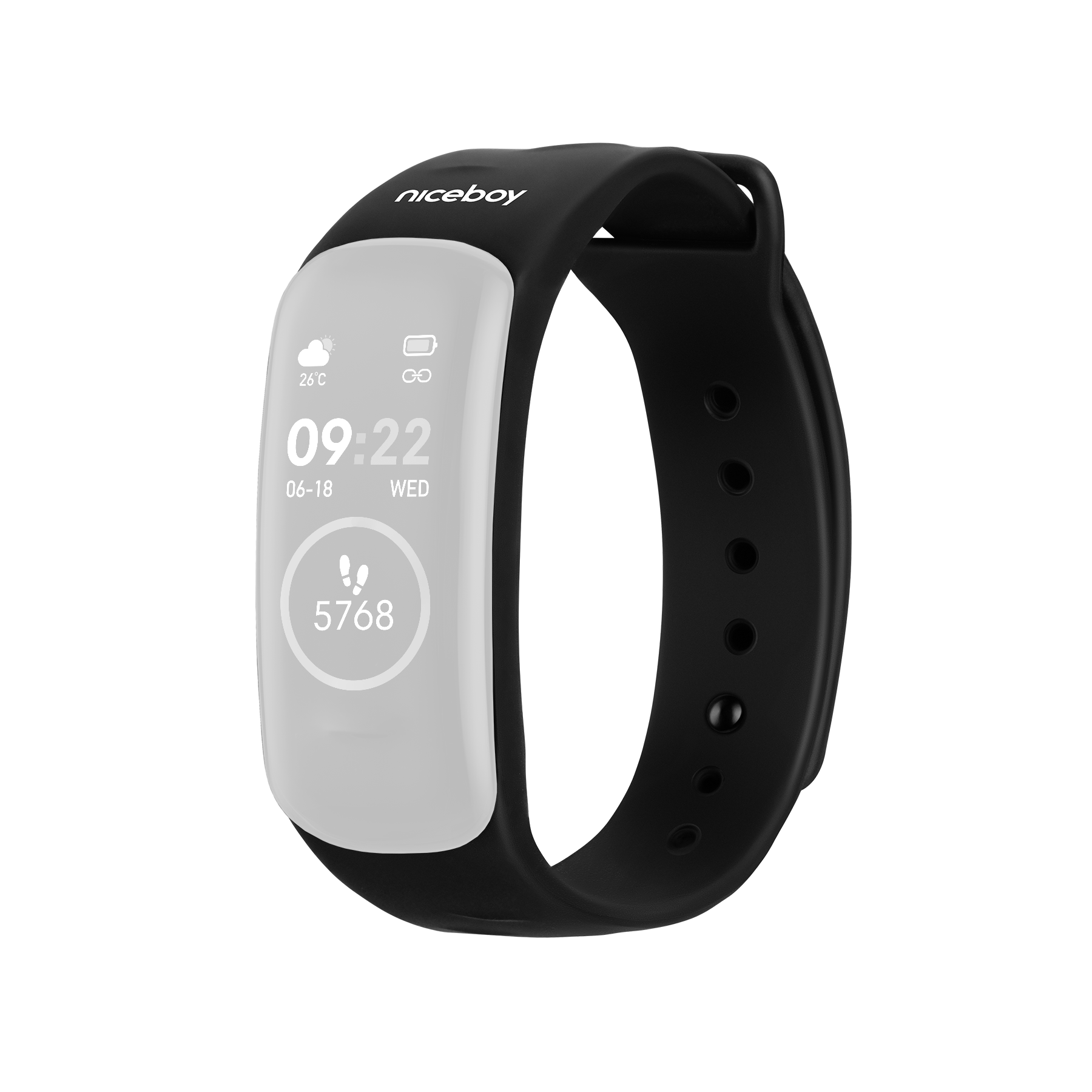 X-fit PLUS szíj 20mm fekete