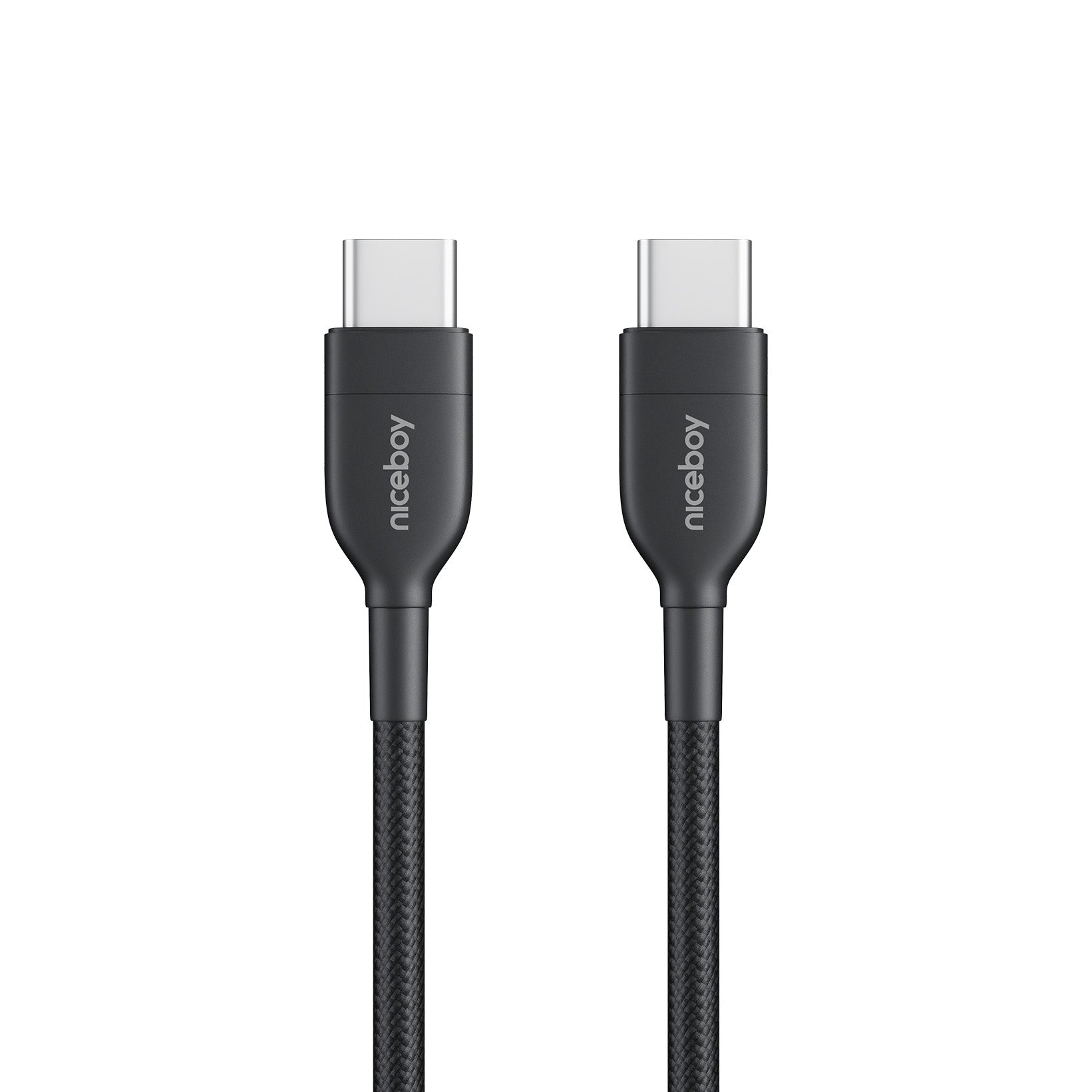 Niceboy Mágneses Töltőkábel USB-C - USB-C 240W Fekete