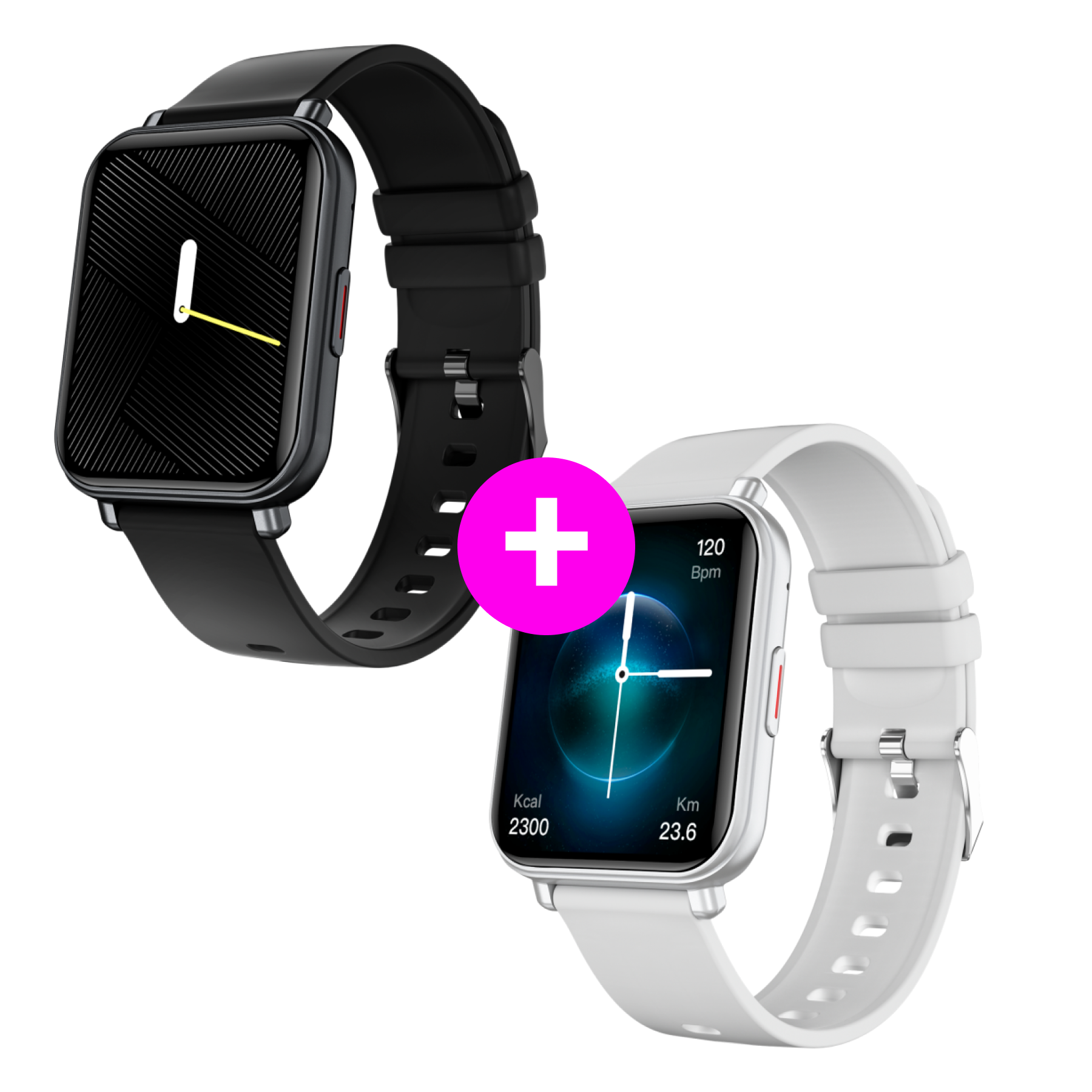 Akciós szett 2× Watch 4 Fekete + Szürke