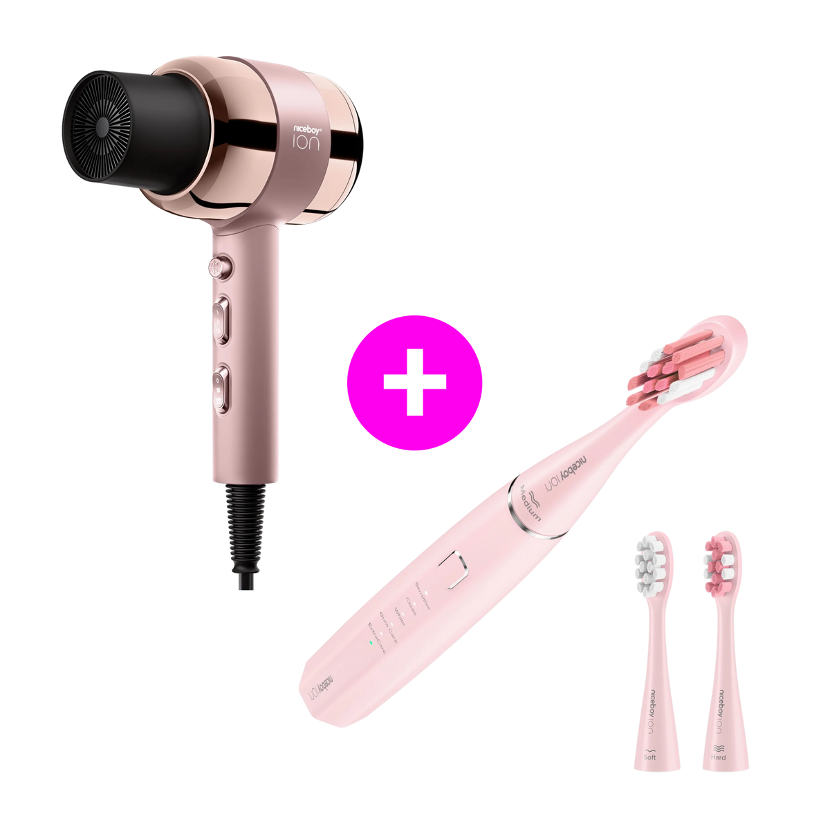 Akciós szett AirSonic Pro Rózsaszín + Sonic Rózsaszín