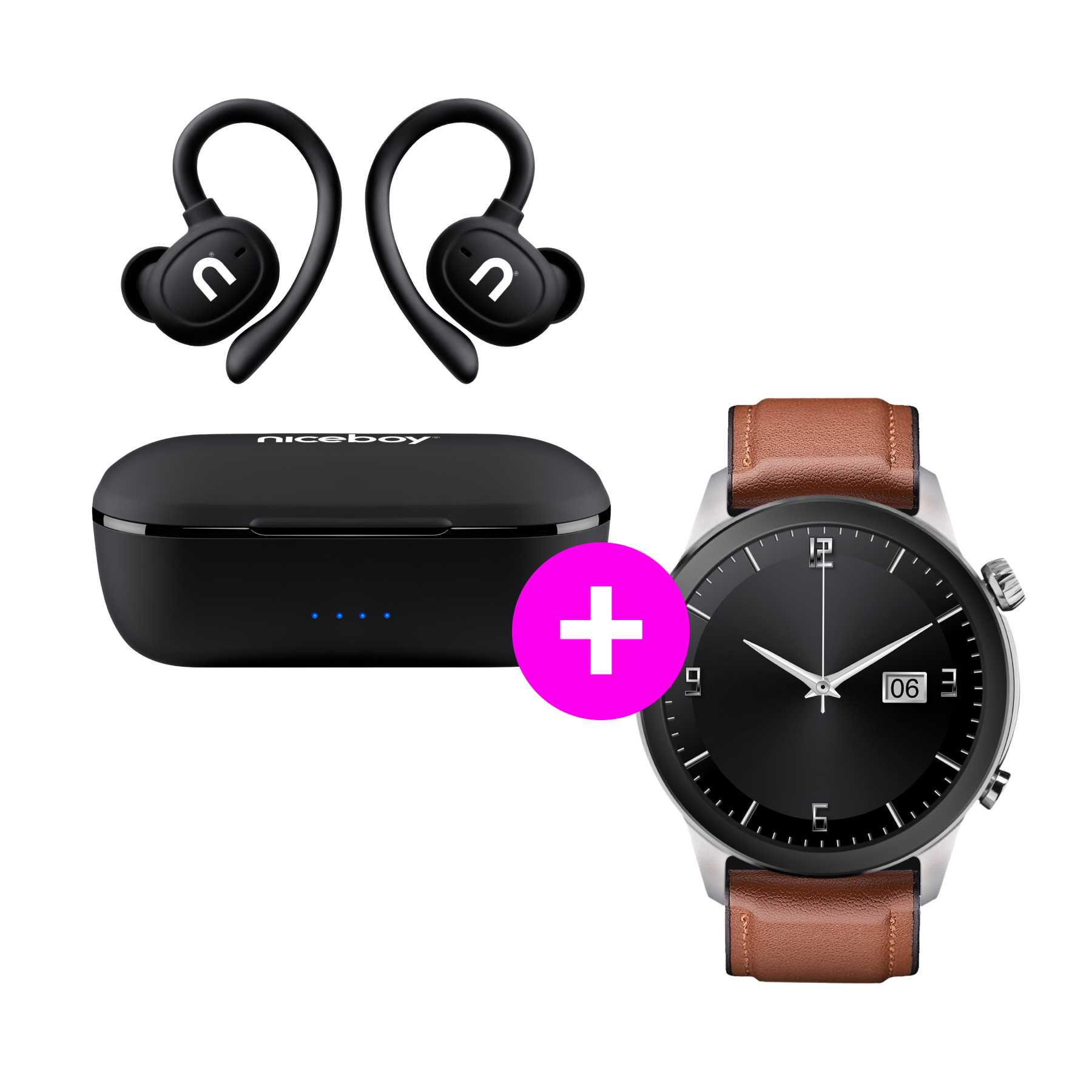 Akciós csomag: Airsport 3 Pro + Watch GTR 2 Ezüst