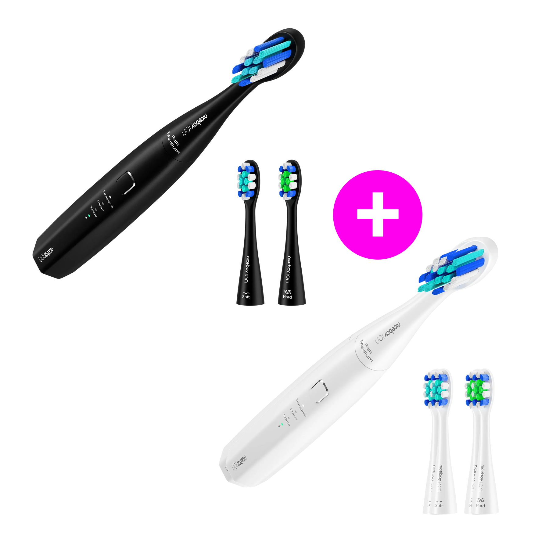 Akciós szett 2× Sonic Lite Fehér + Fekete