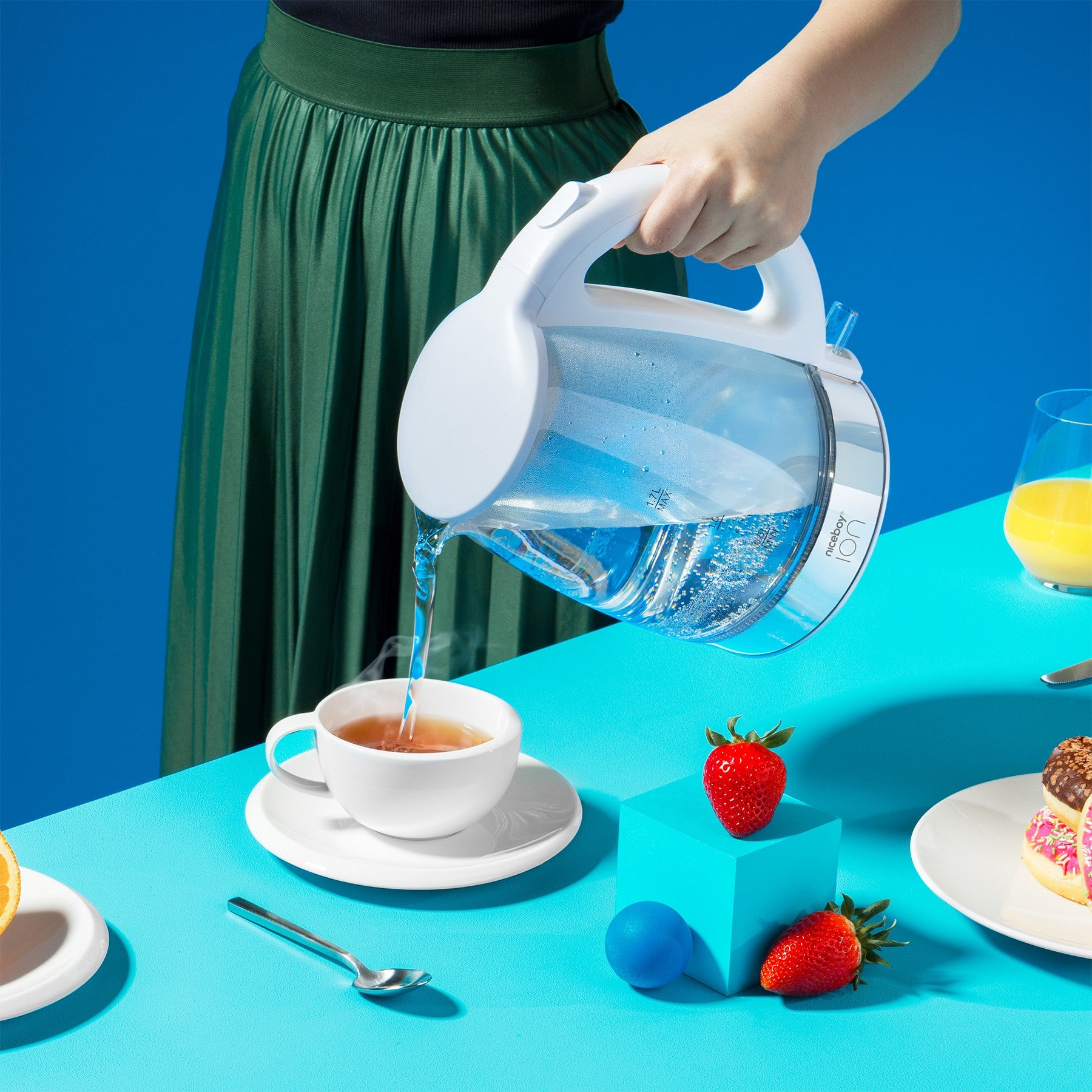 Kettle K1 Crystal Üveg Fekete