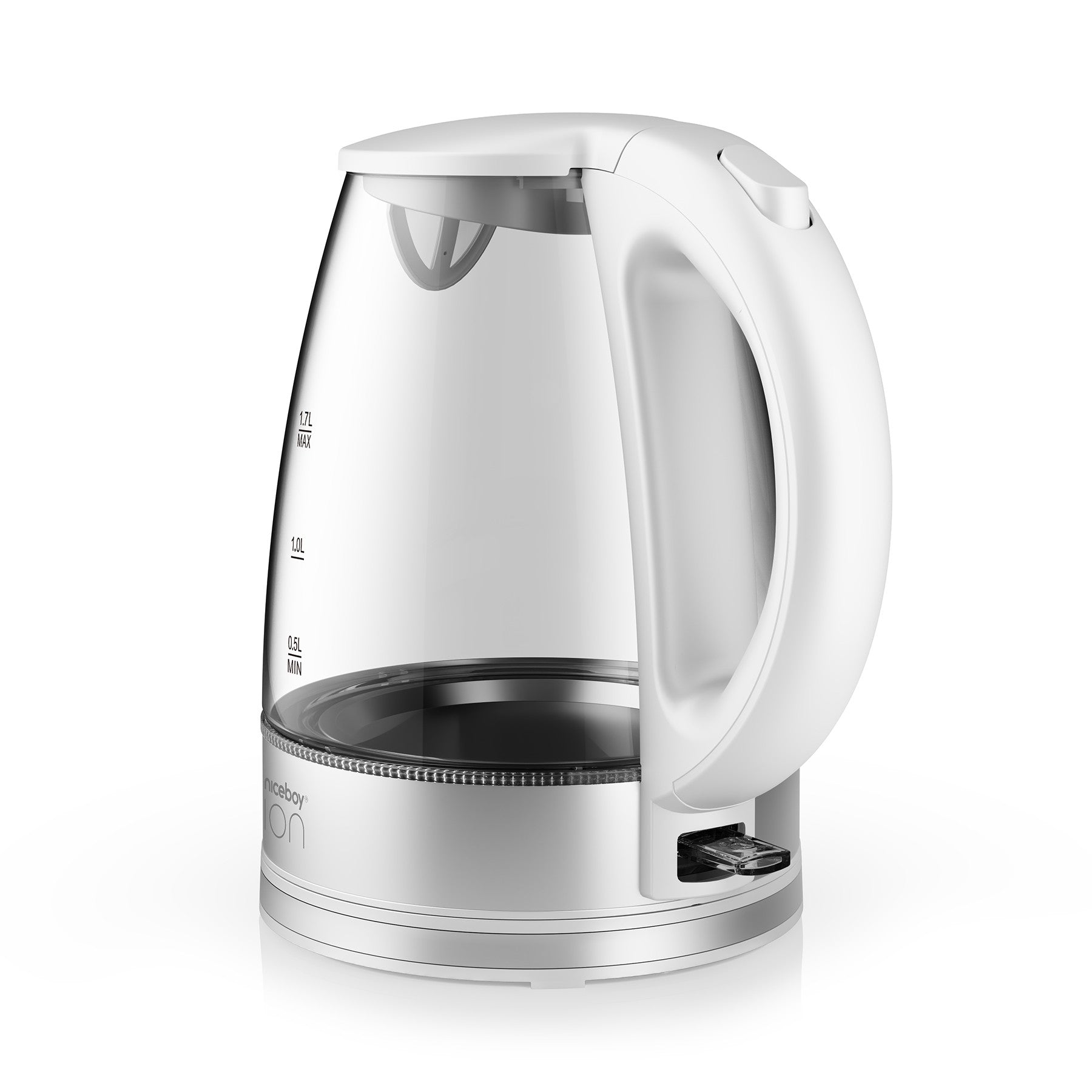 Kettle K1 Crystal Üveg Fehér
