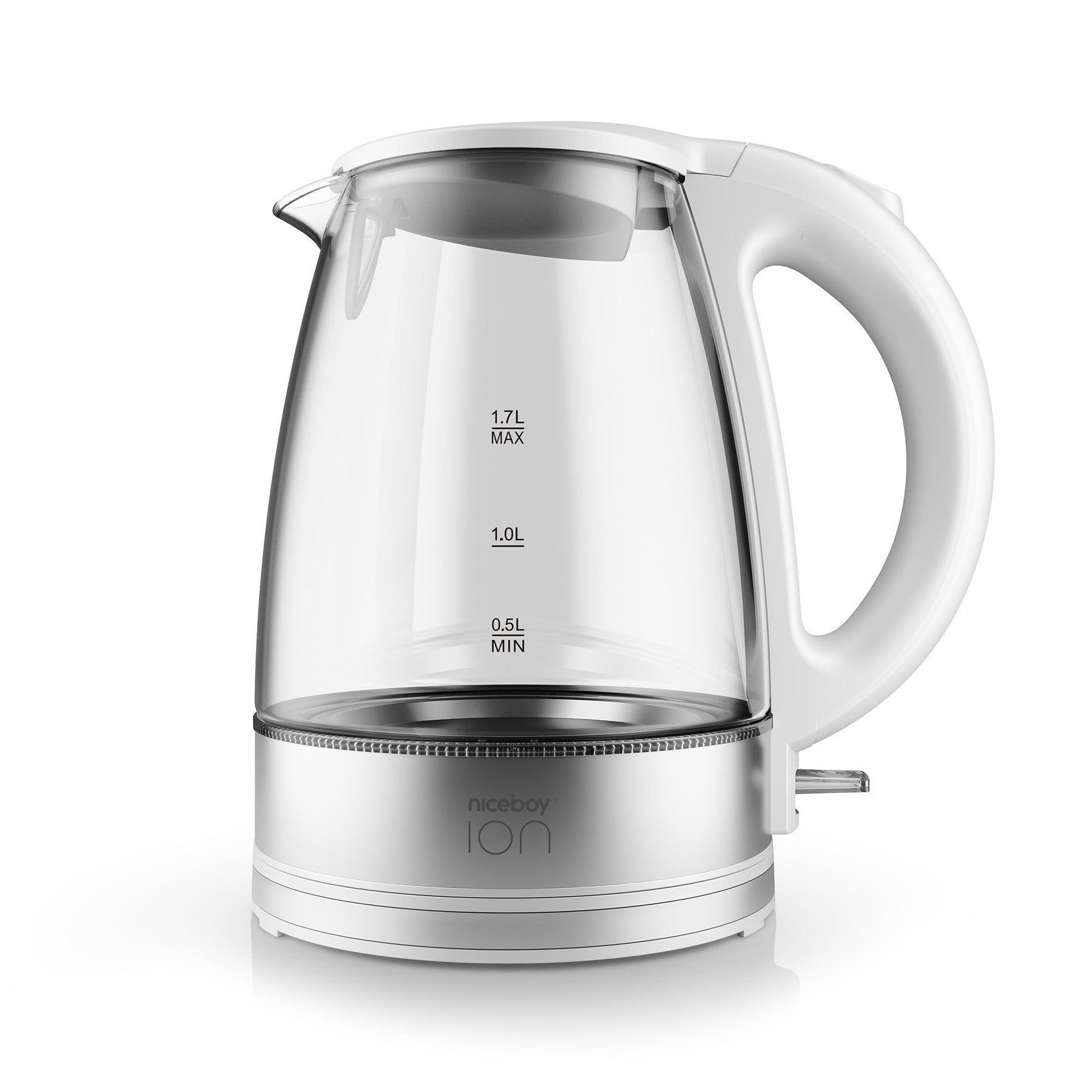 Kettle K1 Crystal Üveg Fehér